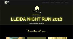 Desktop Screenshot of lleidanightrun.com